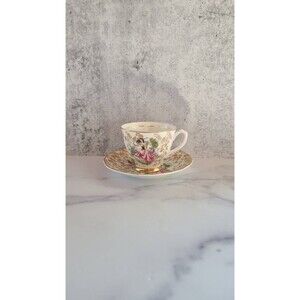 English China Teacup and Saucer